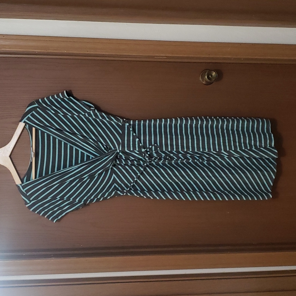 Motherhood striped summer dress